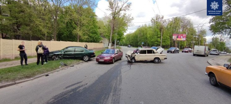 В Харькове авария с пострадавшим