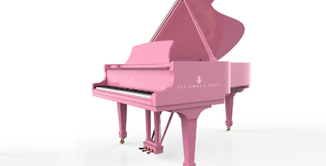 Знаменитая компания Steinway & Sons выпустила классический розовый рояль (фото)