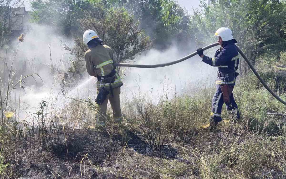 На Харьковщине сохраняется пожароопасная ситуация. За сутки — 4 пожара в экосистемах (фото)