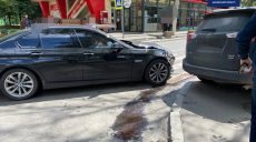 В Харькове столкнулись Toyota и BMW (фото)