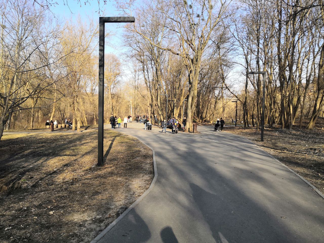 Дорожка для велосипедистов между Саржиным яром и парком Горького