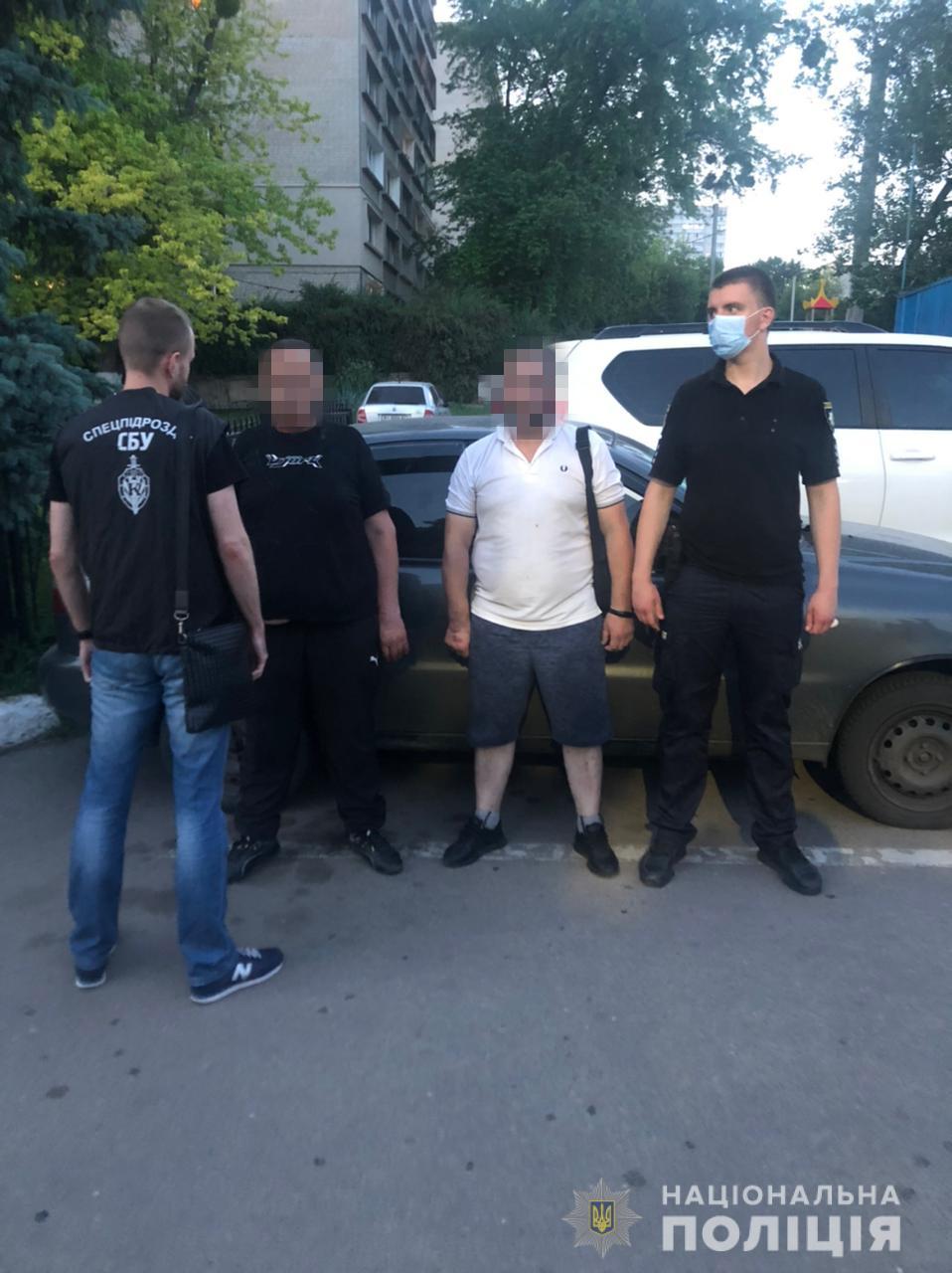 В Харькове задержаны грузинские воры (видео, фото)