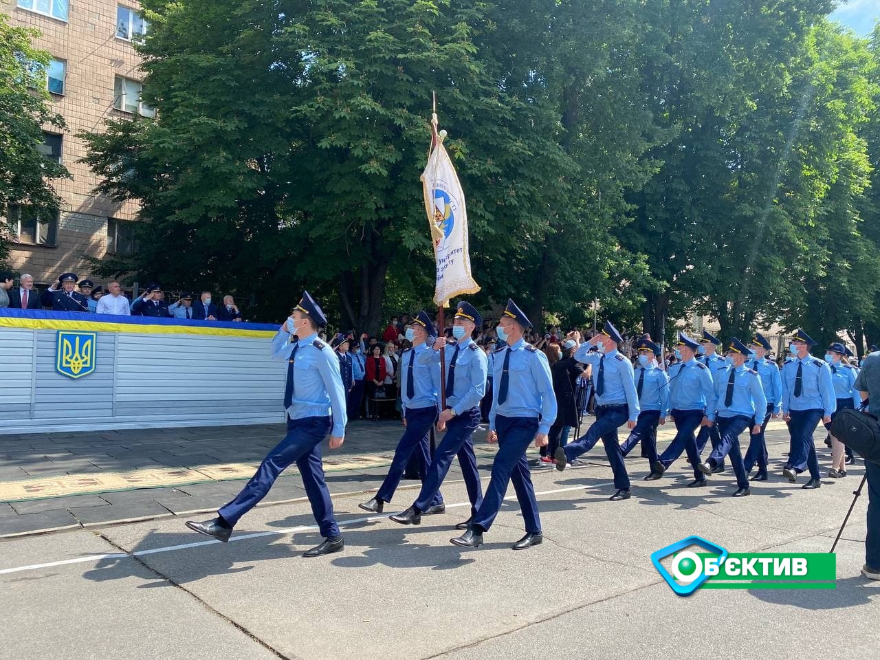 В Харькове будущий спасатели получили дипломы и принесли присягу 