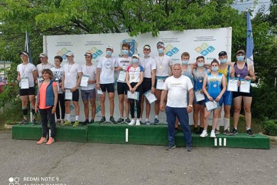 Харьковчане завоевали «золото» чемпионата Украины по академической гребле