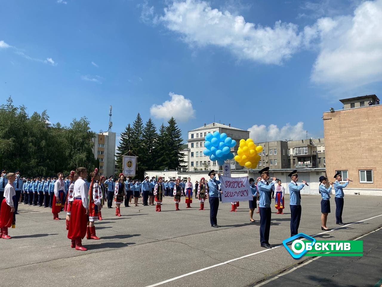 В Харькове курсанты Национального университета гражданской защиты принесли присягу