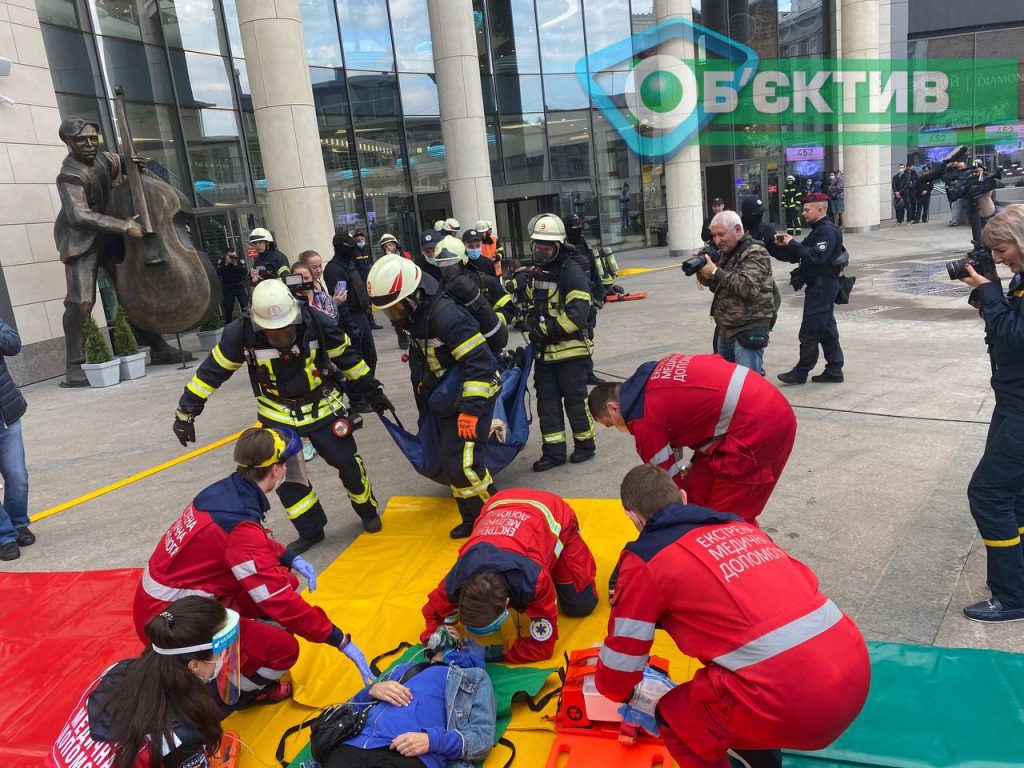 Учения в "Никольском" в Харькове