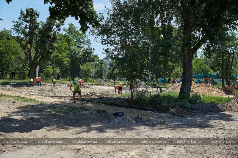 В Харькове создают зону отдыха возле Основянского озера (фото)