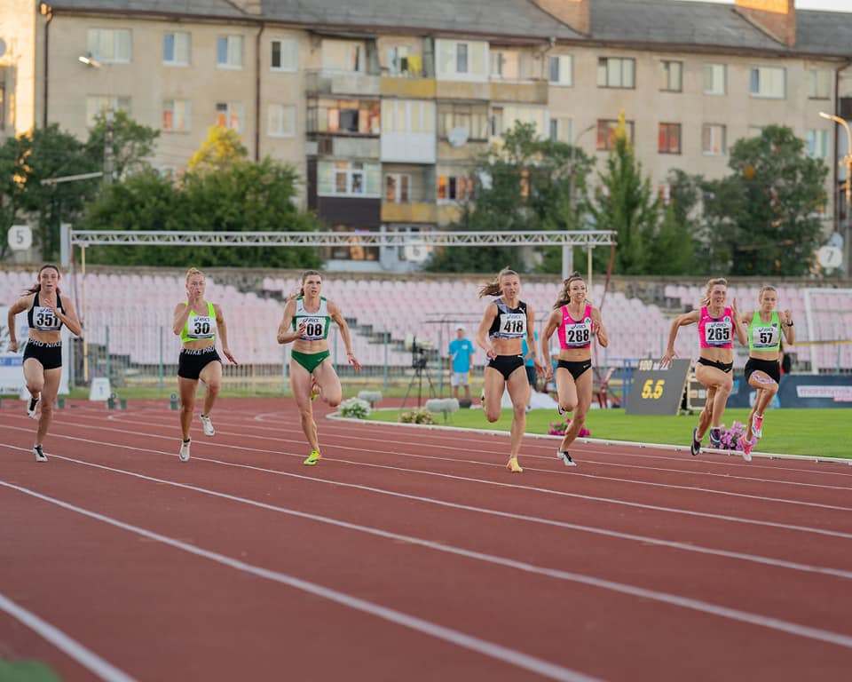 Сборная области по легкой атлетике заняла второе место на чемпионате Украины