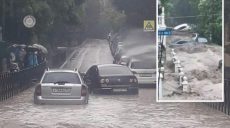 В Крыму настоящий потоп, Ялту смывает потоками воды (фото, видео)