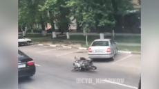 В Харькове сбит мотоциклист (видео)