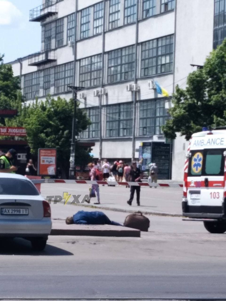 На харьковском вокзале нашли труп (фото)