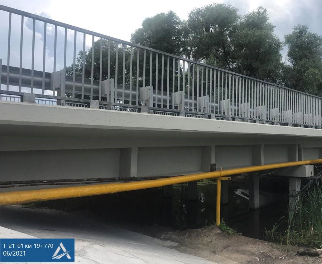 На Харьковщине практически завершили ремонт моста между Змиевом и Мерефой (фото)