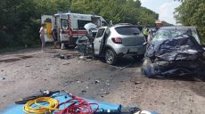 ДТП на Харьковщине: спасатели вырезали пострадавшего водителя (фото)