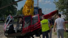 В Польше вертолет с украинцами упал в озеро: есть пострадавшие