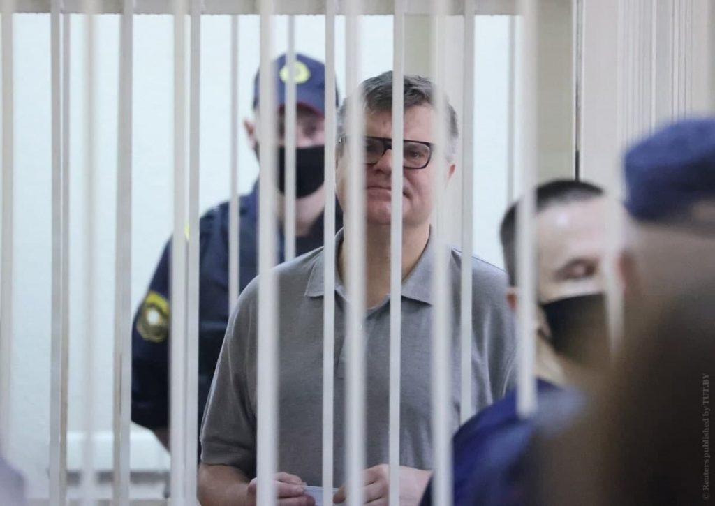 Белорусского оппозиционера и экс-кандидата в президенты Беларуси приговорили к 14 годам колонии