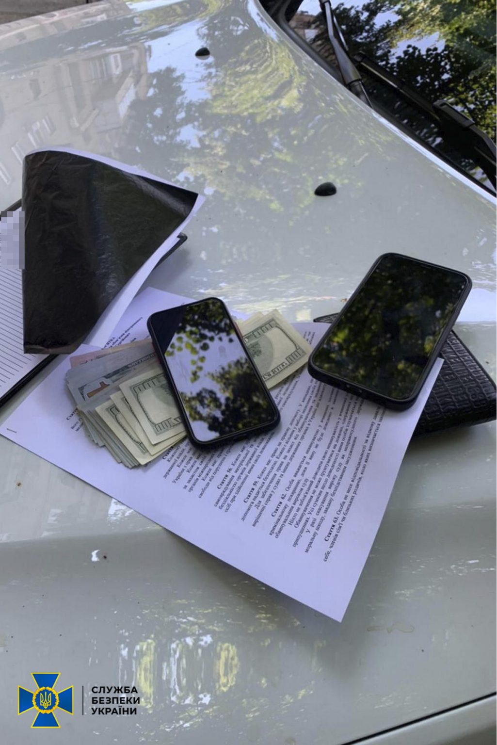 Харьковского пограничника задержали при получении взятки на общую сумму почти 13 тыс. долларов (фото)