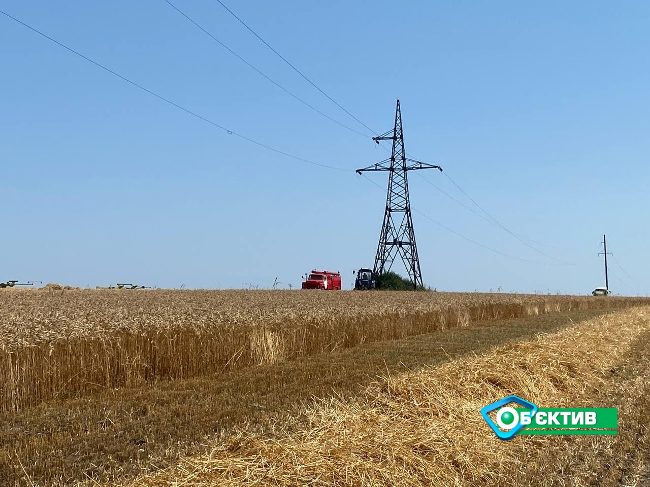 Харьковские спасатели рассказали, что может спровоцировать пожар в поле