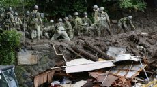 Оползни в Японии: пропали более 100 человек, еще 3 — погибли (видео)