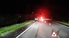 На Харьковщине грузовик задавил пешехода: полиция устанавливает личность погибшего (фото)