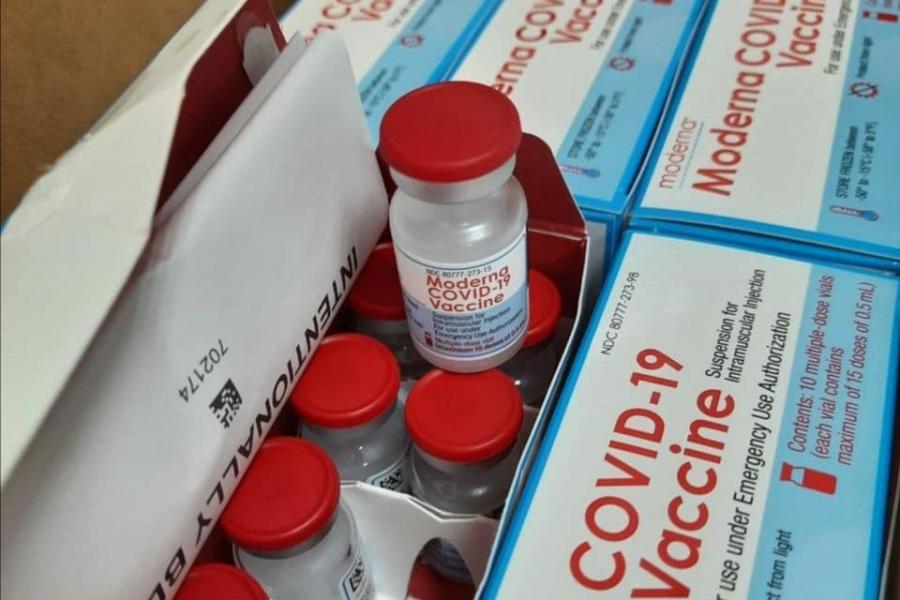 В Харьковскую область привезли 60 тысяч доз вакцины Moderna