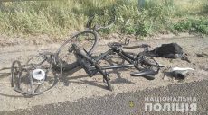 В Харькове из-за столкновения автомобиля и велосипеда скончался неизвестный велосипедист (фото)