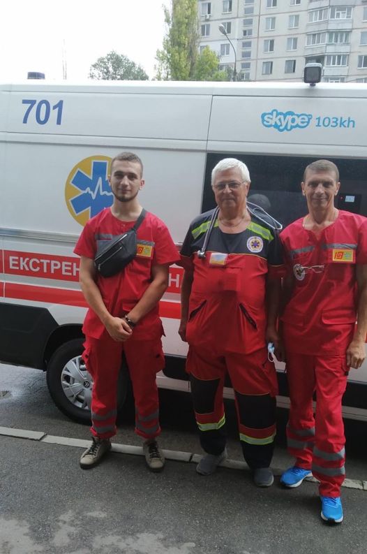 В Харькове «скорая» спасла женщину, у которой остановилось сердце