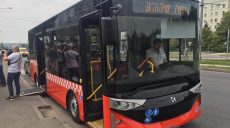 По Харькову ездят новые турецкие автобусы (фото)