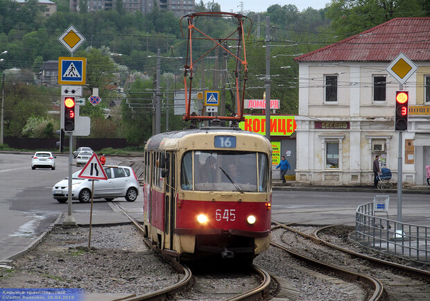 Харьковские трамваи №16, 16А и 27 временно меняют маршруты движения