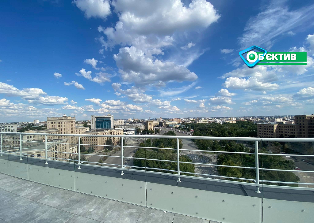 Смотровая площадка на крыше Госпрома готова на 99% (фото, видео)