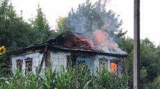 В Харьковской области на пожаре пострадали два человека