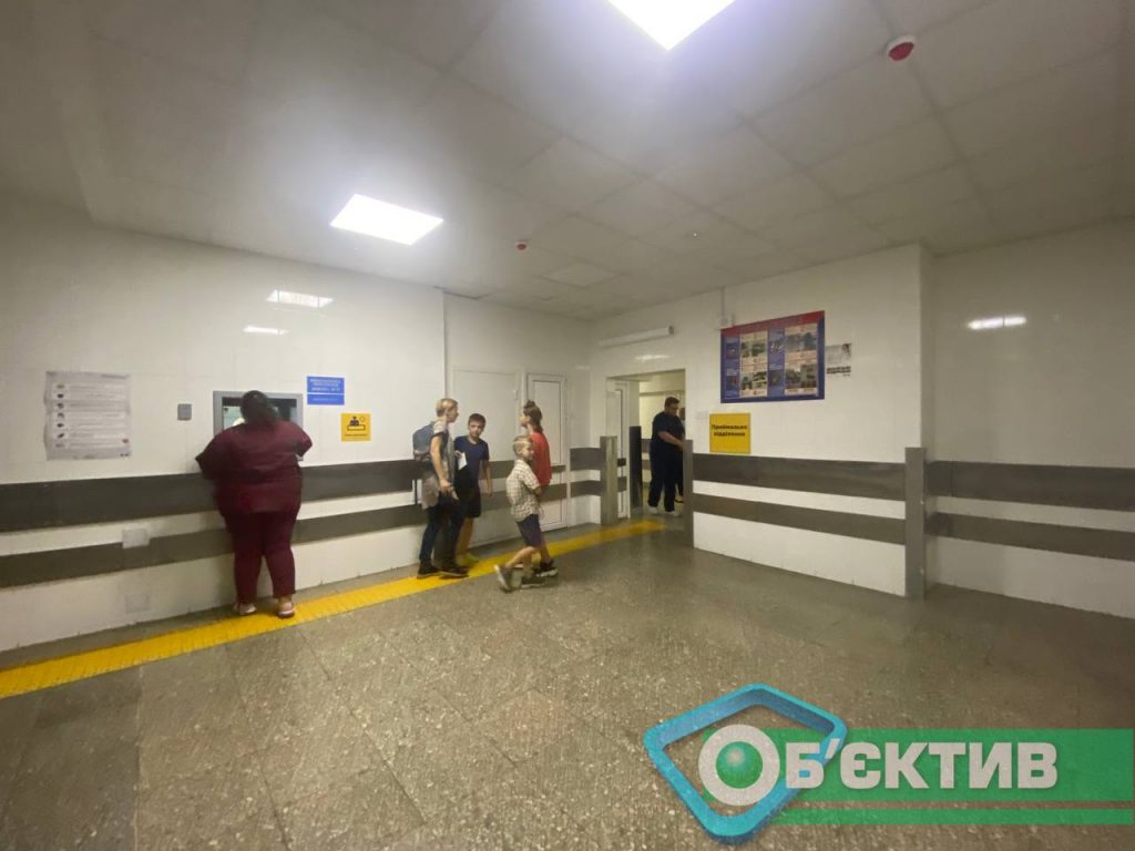 Приемное отделение харьковской больницы скорой и неотложной помощи