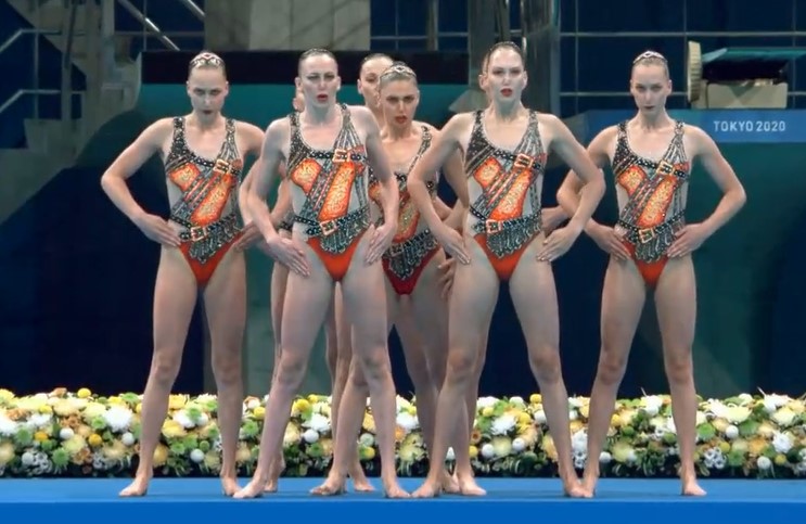 Харьковские синхронистки завоевали олимпийскую «бронзу» в Токио (фото)