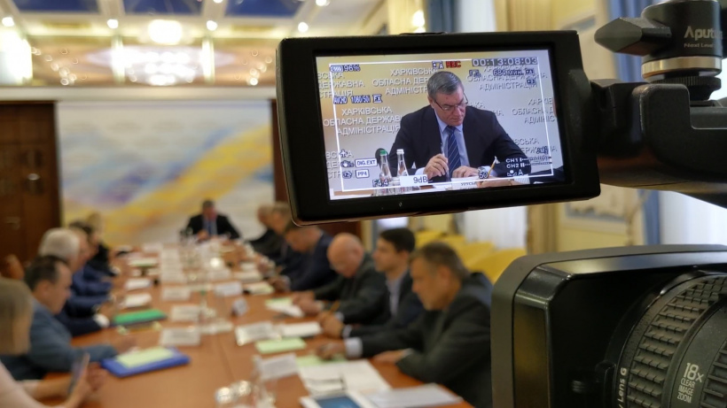 Уруский провел совещание по вопросам развития промышленных предприятий Харьковщины