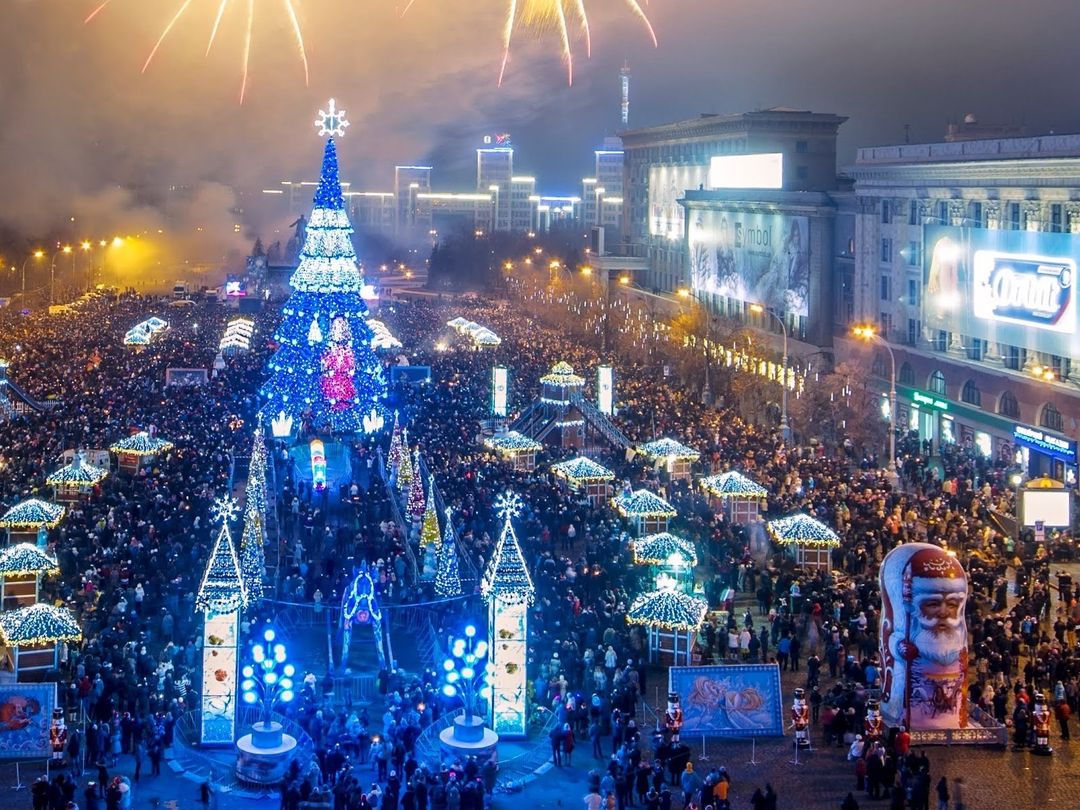 В этом году на новогоднее оформление и елку в центре Харькова потратят 4,4 млн грн