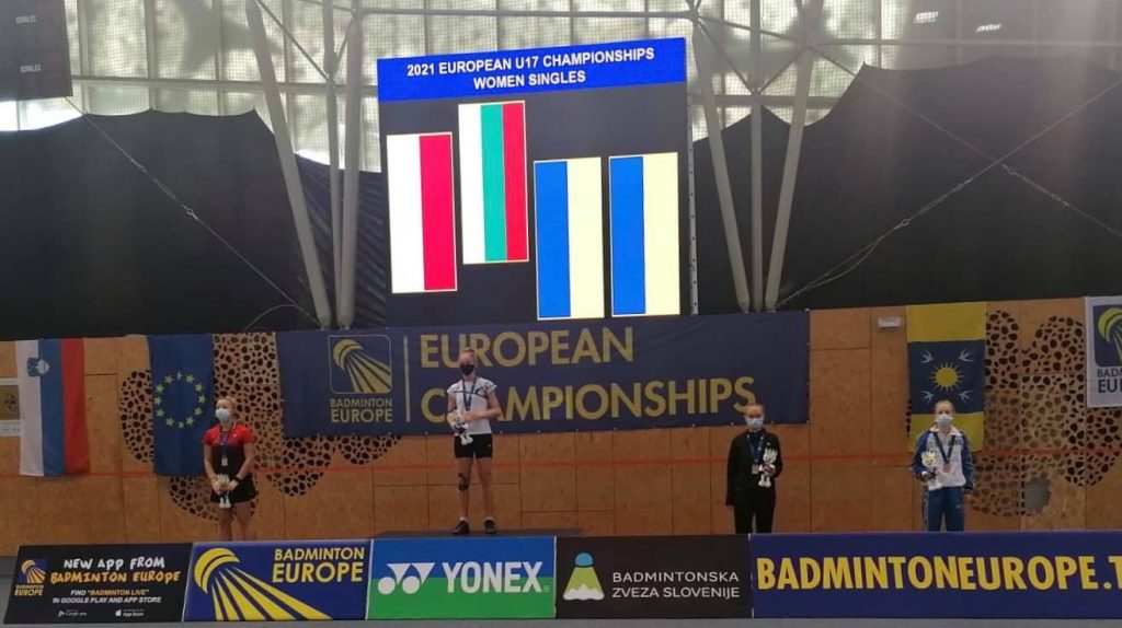 Харьковские бадминтонисты выиграли три медали чемпионата Европы (фото)