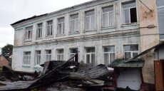 Пожар в лицее. В Чугуеве решают, что делать с лицеистами (видео, фото)