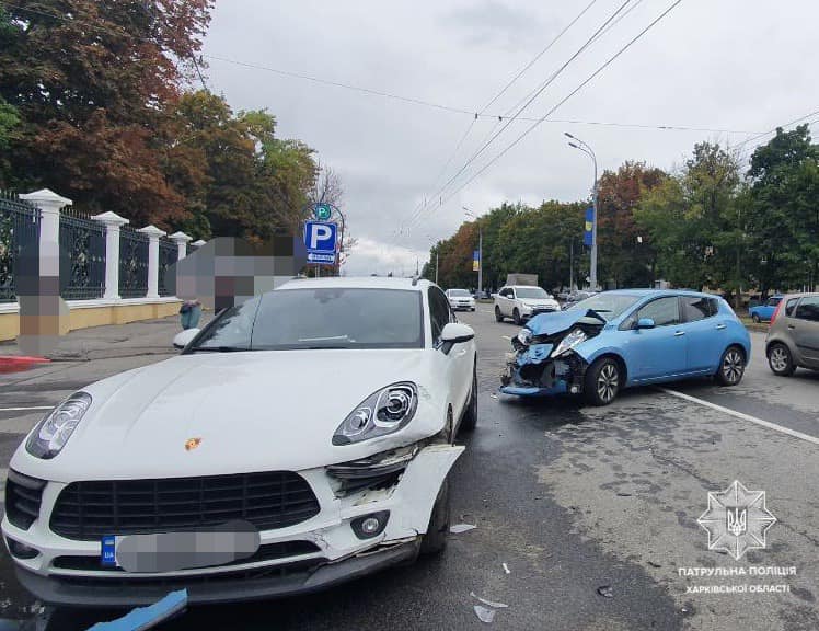 На Сумской женщина за рулем спровоцировала ДТП