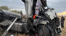 В Харьковской области перевернулся бензовоз: водитель в больнице (фоторепортаж)