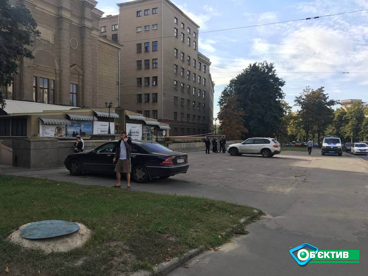 Полиция расследует самоубийство в центре Харькова 