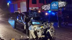 В Харькове LADA Kalina столкнулась с бензовозом (фото)