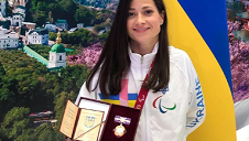 Золотую медалистку Паралимпады из Харькова наградили орденом княгини Ольги