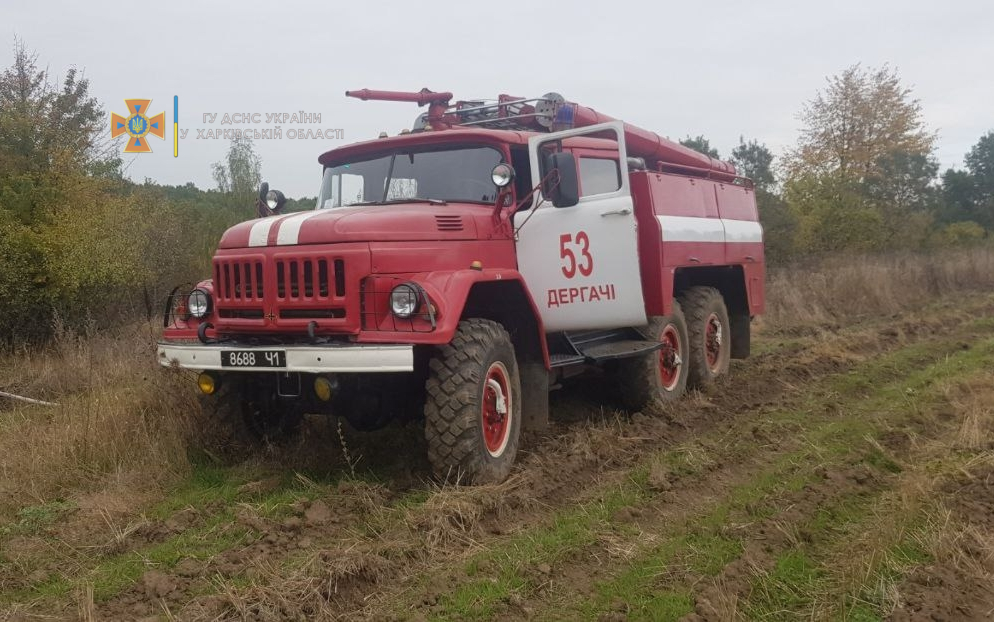 Под Харьковом женщина сгорела в деревянном доме (фото)