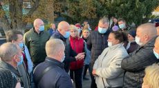 На Харьковщине жители протестовали против отключения газа и тарифов