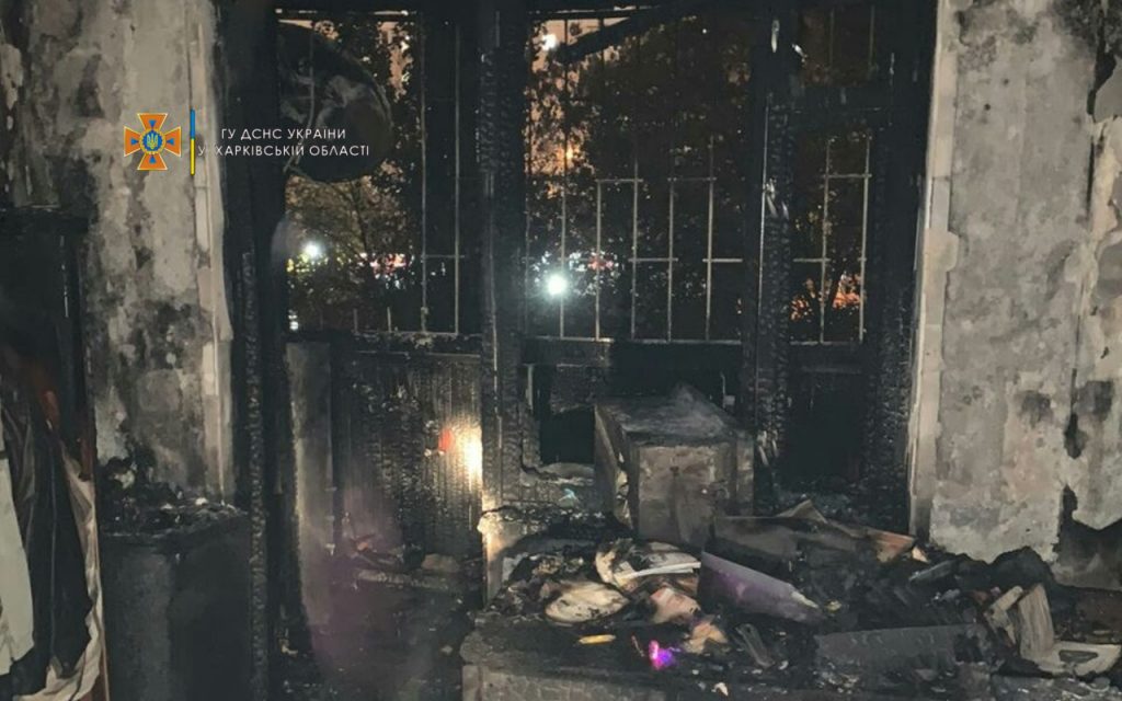 Пожар. Из-за короткого замыкания в Харькове едва не сгорела квартира