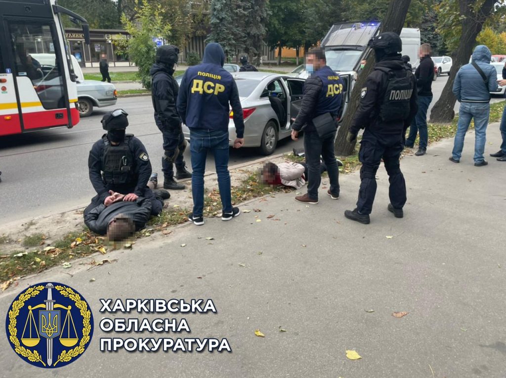 В Харькове задержана банда вымогателей (фото)