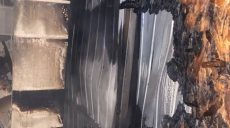 В Харькове сгорел торговый павильон (фото)