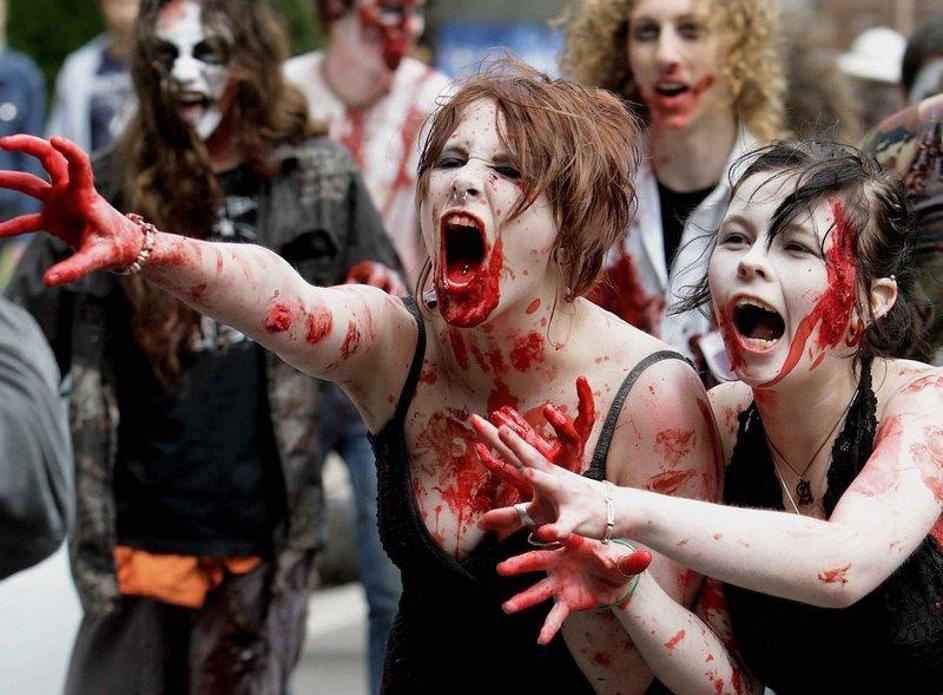 На выходных в центре Харькова пройдет массовое шествие зомби