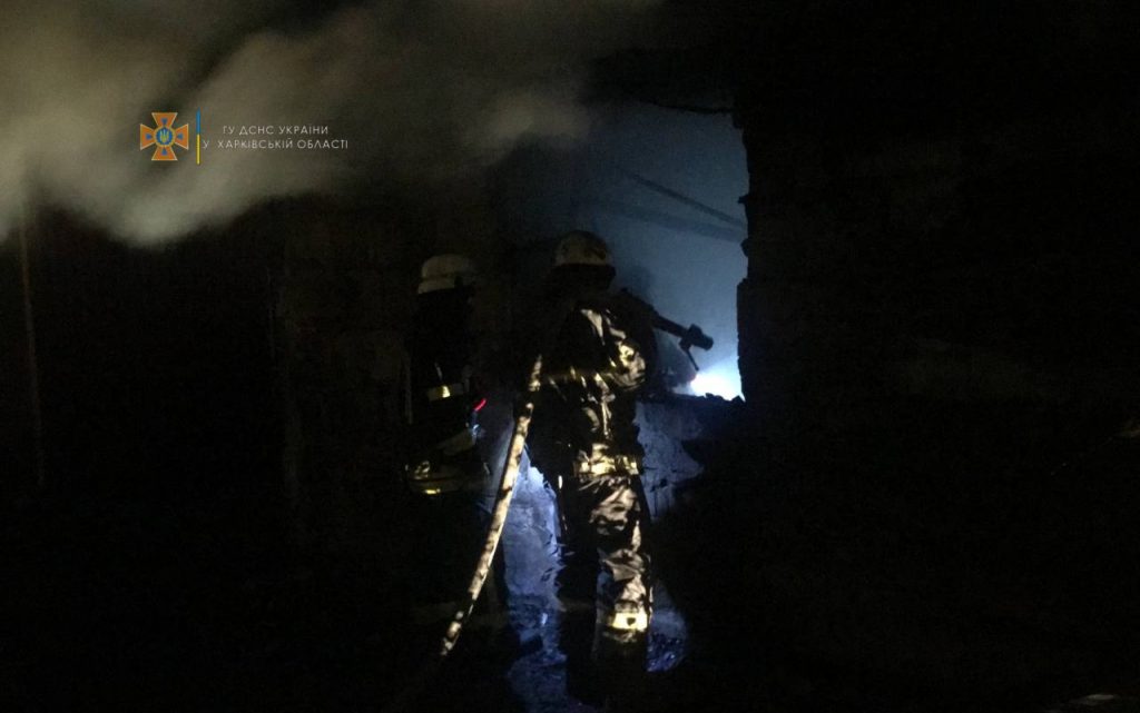 В Харькове в сгоревшем доме обнаружили тела двух неизвестных (фото)