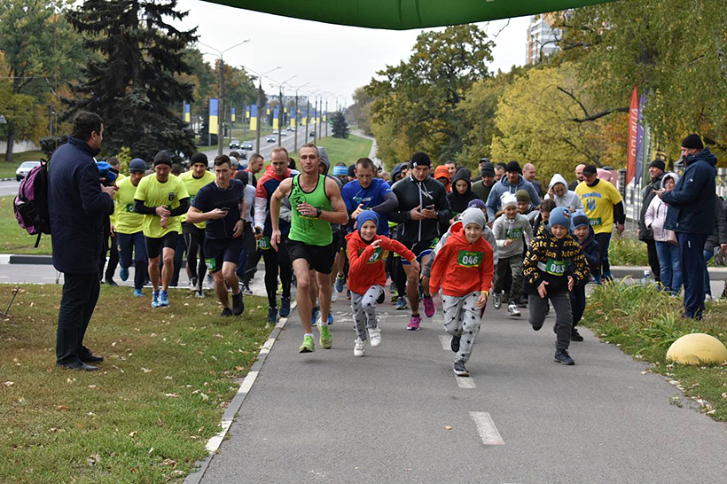 В Харькове прошел забег «Ветеран Kharkiv Ukraine 10 km»