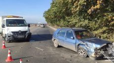 В Харькове на Окружной в ДТП травмирован мужчина (фото)